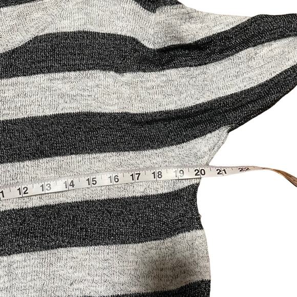 Hang Ten Lightweight Striped Pullover Sweater Dolman Sleeve Scoop Neck Size XL - Picture 8 of 16